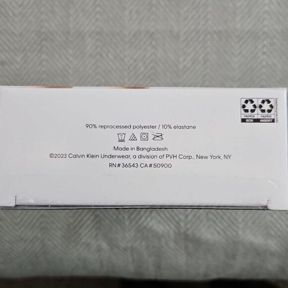 Calvin Klein Boxer Briefs 4 (Four) Pack Men's Size Medium 32-34 Blue Microfiber - Picture 10 of 10